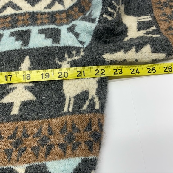 Women's Cardigan S/M V-Neck Button Front Gray/Brown/Blue SOFT COZY - Picture 9 of 15